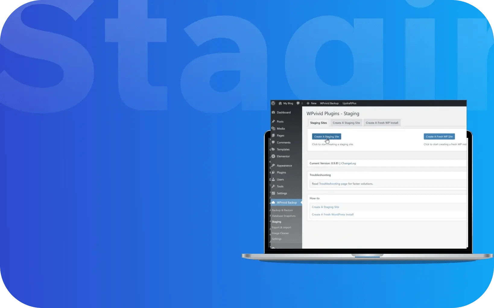 How to Create a Staging Site in WordPress using WP Staging plugin featured image